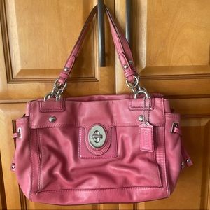 Coach in Pink Leather